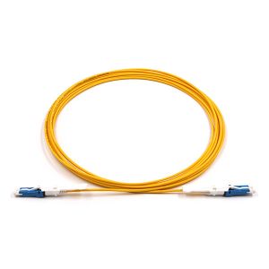 CS UPC To CS UPC Fiber Optic Patch Cable Duplex Single Mode OS2 OFNR 2.0mm