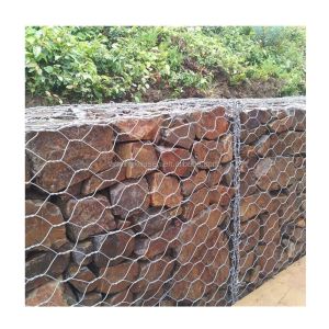 Customizable Welding Pattern Hot-Dipped Galvanized PVC Coated Gabion Box for