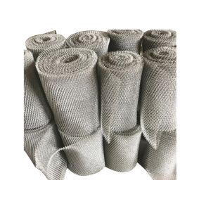 Air Filter Knitted Wire Mesh 0.12mm - 2.5mm Mechanical Exhaust Purification ROHS