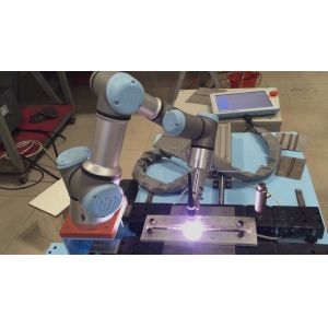 Universal Robot UR10 Cobots Welding With Mig Welding Torch And Robotic