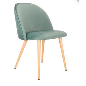 Mid Century Vintage ODM Modern Velvet Dining Chairs