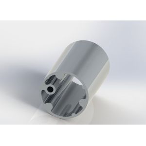 Customized Round Tube Industrial Aluminum Profile 6000 Series