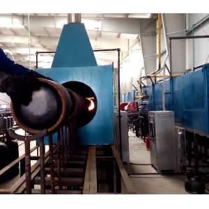 China Heat Treatment Annealing Furnace For LPG Cylinder Production 15000x1200x1000mm on sale