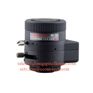 1/2.5" 3.3-10.5mm F1.4 3MP~5MP CS Mount Manual IRIS/DC Auto IRIS/P-IRIS IR Vari