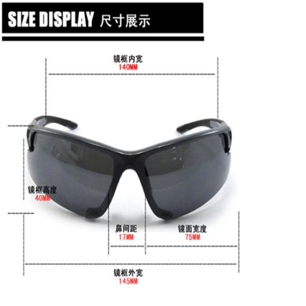 CE EN166 Army Approved Ballistic Eyewear High Impact Sunglasses