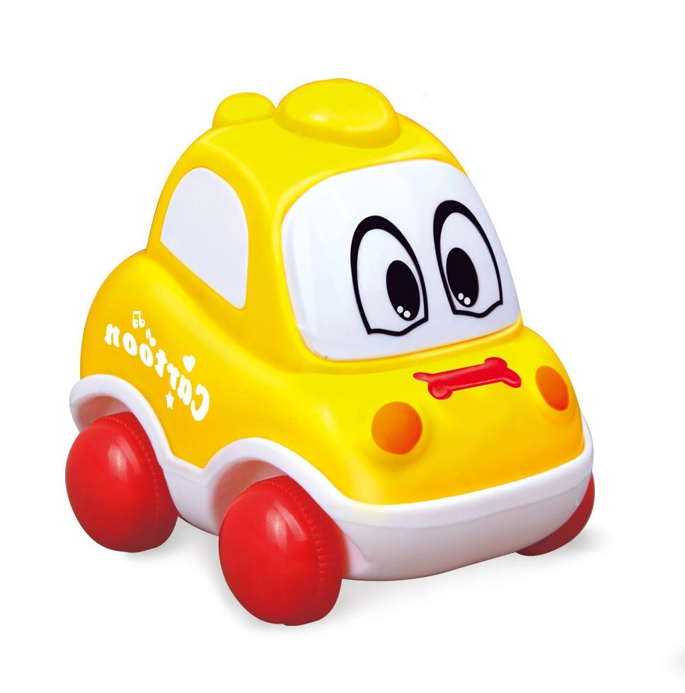 Friction Cartoon Car Toy Four-Wheel Drive Car Children′s Simulation Model Car Fall-Proof Toy