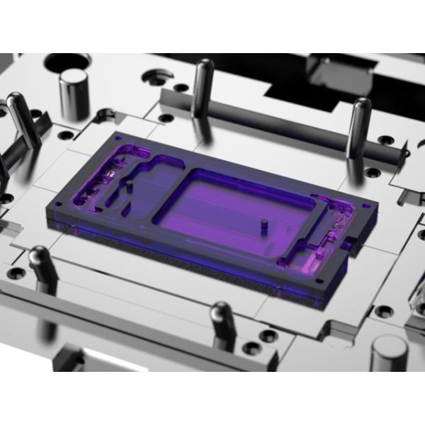 OEM / ODM : Hot Runner Injection Molding & Transparent phone TP trim (1*1) No.23854