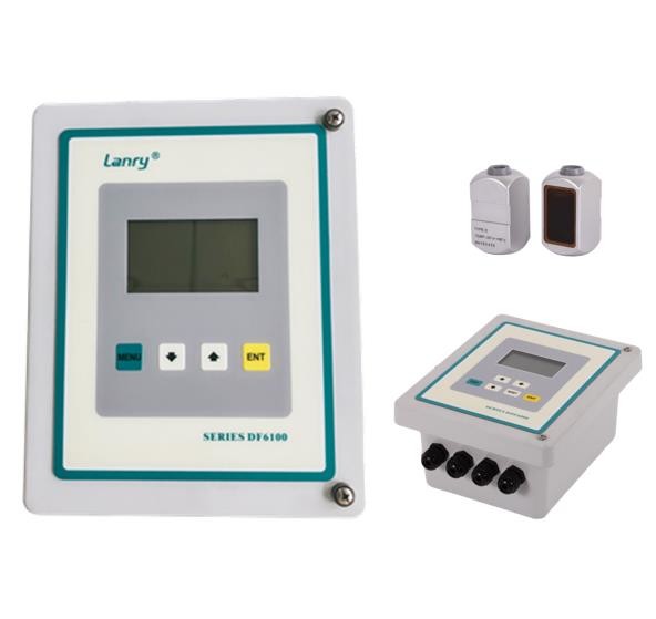 Quality OCT IP66 0.25mm/S Clamp On Doppler Ultrasonic Flow Meter for sale