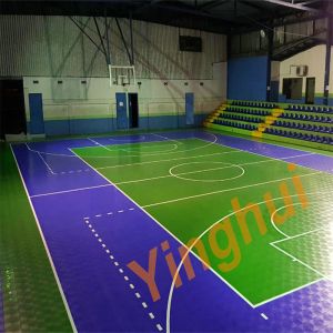 Modular Indoor Baskectball Plastic Dance Interlock Floor