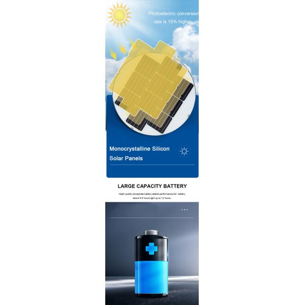 Outdoor 3.2V 25AH Battery LED Garden Lights SMD 3030 For Pathway