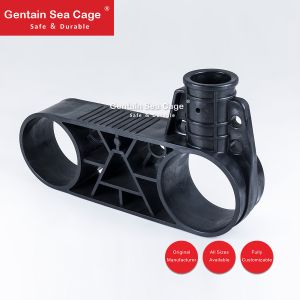 Customized Sizes Aquaculture Fish Cage , Fish Farming Cage For Sea Farming