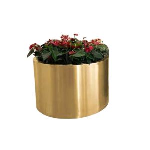 New type flower planter mini metal stand pots indoor decoration