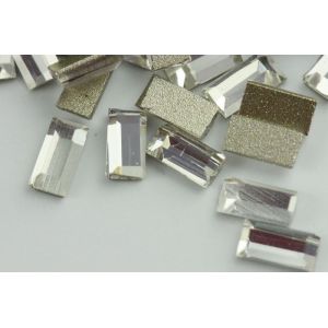 China Rectangle Shaped Non Hot Fix Rhinestones on sale