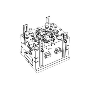 Front Housing / Cold runner / Three-plates mold No.22398