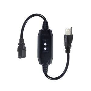 IEC 60320 C13 Female To NEMA 5-15P with GFCI Outdoor Cable IP54