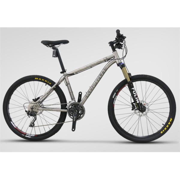 Tianjin manufacture High grade 26" Titanium alloy mountain bike OEM with Shimano