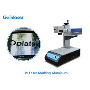 Nanosecond 3W UV Laser Marking Equipment For Copper