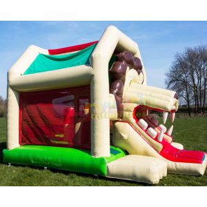 Commercial Inflatable Bouncer Slide Combo Children Jumping Castle