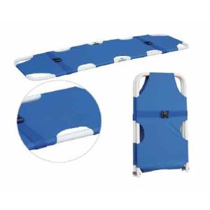 Aluminum Alloy Foldaway Folding Scoop Stretcher 159 Kg 44cm