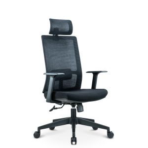 Quality Customize Lumbar Support Full Mesh Black Executive Office Chair with BIFMA Certificate for sale