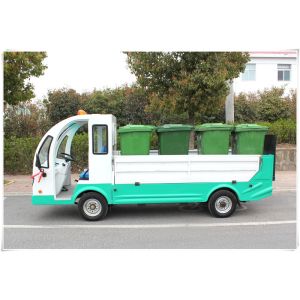 Electric Four Wheel Garbage Transfer Vehicle 30km/H Top Speed
