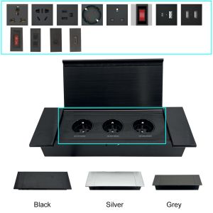 Embedded Design Power Outlet Socket Electrical Equipment Furniture Outlet