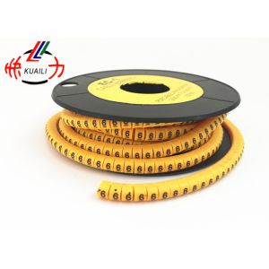 Quality Flat Heat Shrinkable EC Type Cable Marker Tube Cable Sleeve With Customized Color for sale