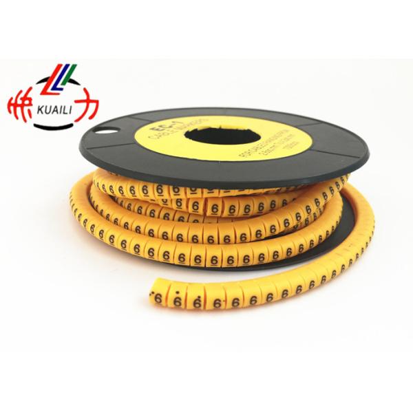 Flat Heat Shrinkable EC Type Cable Marker Tube Cable Sleeve With Customized