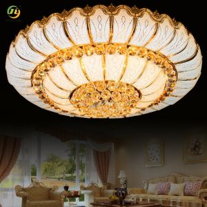JYLIGHTING Light Luxury Atmosphere High-End Crystal Living Room Hotel Villa Home