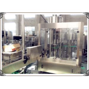 Soda Carbonated Drink Filling Machine Carbonated Bottle Filler / Canning Machine