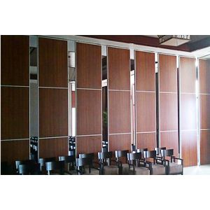 Quality Commercial Furniture Folding Acoustic Sliding Partition Walls 85mm Thickness for sale