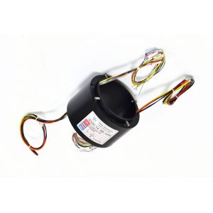 Smooth Rotation Through Hole Slip Ring , Transferring Power Slip Ring