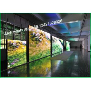 IP65 Indoor RGB Led Screen Rental With Auto Power On / Off Die - Casting Aluminum