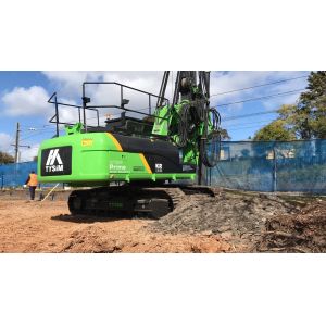 KR90M-CAT Rotary Pile Drilling Rig Hydraulic Auger Soil