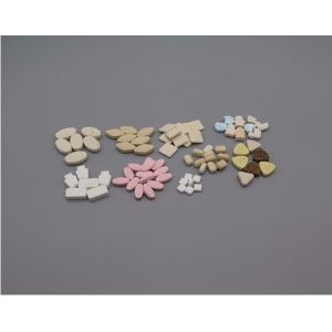 Economic 25mm Irregular Single Outlet Rotary Camphor Pressing Machine