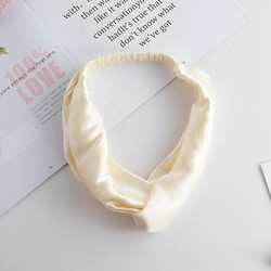 Warrens Girls Elastic Mulberry Silk Headband For Washing Face