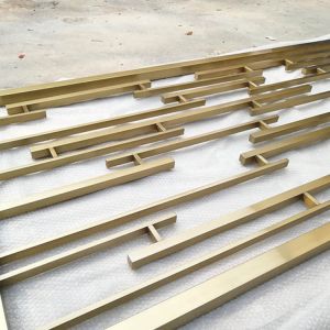 China Hairline Stainless Steel Partition on sale