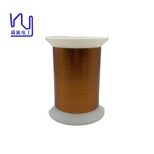 China Aiw220 Solvent Adhesive Rectangular Copper Wire 0.11mm*0.26mm on sale
