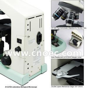 E100 Learning Wide Field Microscope Halogen Illumination Microscopes A12.0705