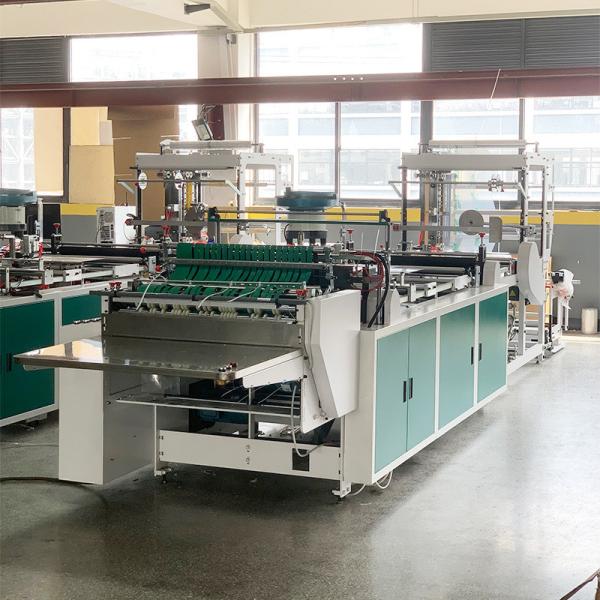 Automatic Zipper Bag Making Machine 12kw Pe Frosted Film Packaging