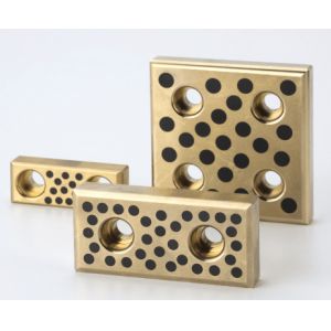 Self Lubricated Graphite Brass Wear Plate Oillness Alloys Sliding Plate Bearings