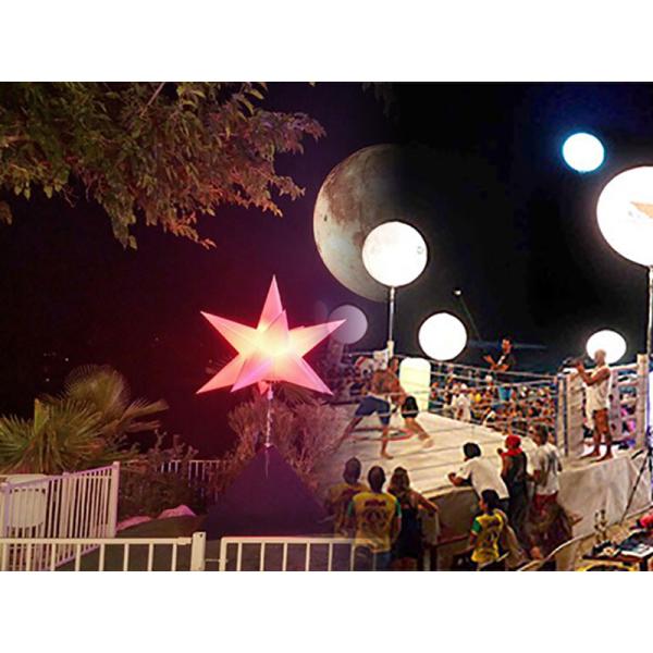 Event Gatherings Advertising Promotions CE Inflatable Balloon Light With Tripod