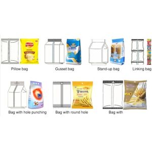 Flour Powder Vertical Pillow Bag Packaging Machine Filling 500G 5Kg