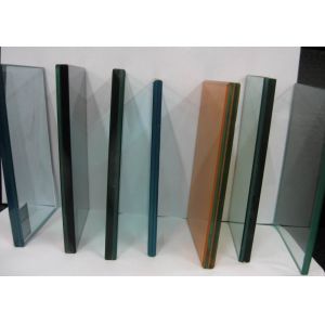 High Transparent Clear Tempered Laminated Glass With PVB