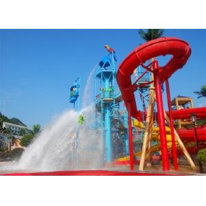 China Galle Pirate Theme Aqua Playground With Capacity 100 Rider / Time on sale