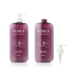 Quality PETG Cosmetic Pump Bottle For Body Lotion Conditioner Shampoo Customized Logo for sale