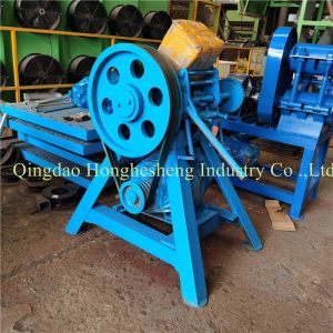 China Waste Tyre Recycling Plant Scrap Tire Ring Cutter Semi Automatic on sale