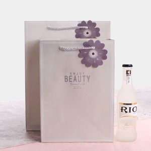 Luxury 230GSM Art Shopping Custom Printed Paper Bags