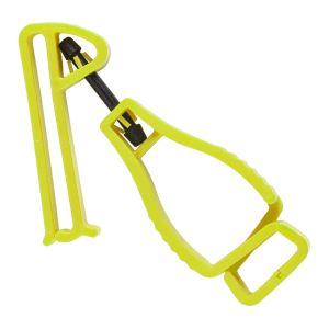 Custom Plastic Glove Clip Lime Polyoxymethylene Interlock Belt Clip