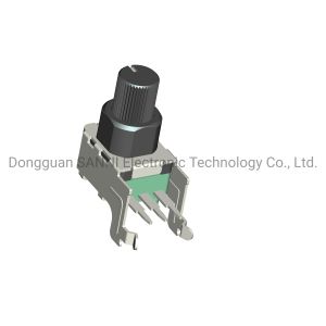 RV90XB3N0PB Rotary Type Potentiometer , Rotating Horizontal Potentiometer